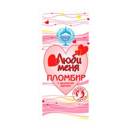 Пломбир с ароматом ванили «Люби меня» 1кг
